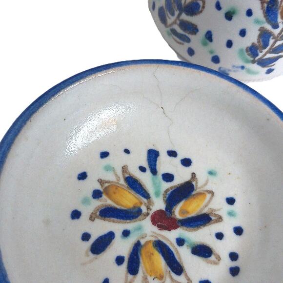 Vintage Berkshire Pottery Pitcher Jug Bowls Assorted SET OF 5 - Picture 5 of 8